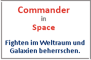 Online Spiele Lk. Sigmaringen - Sci-Fi - Commander in Space